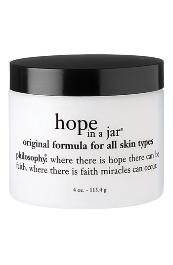 philosophy hope in a jar review, skincare