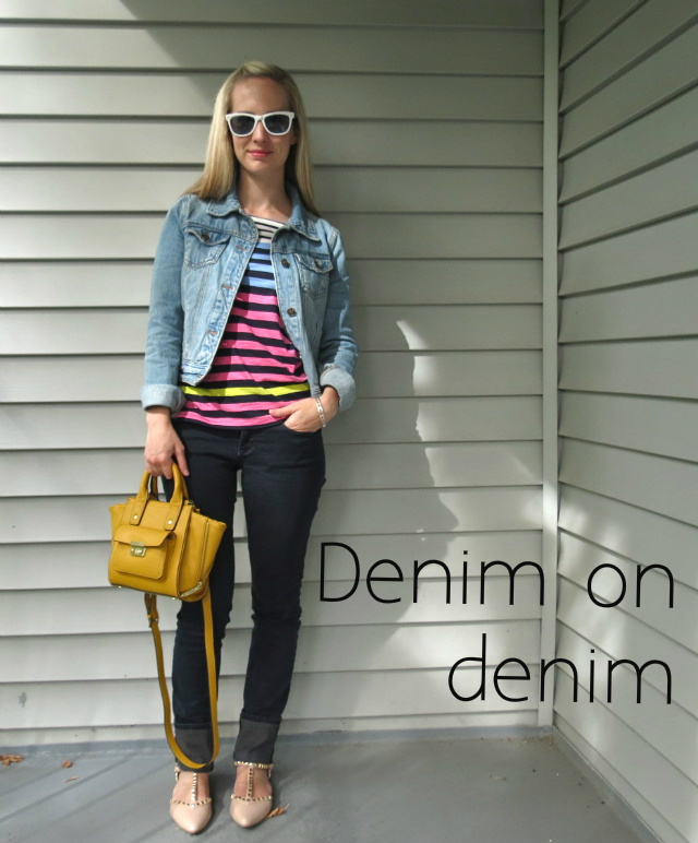 jean jacket with jeans, denim on denim, how to wear a jean jacket