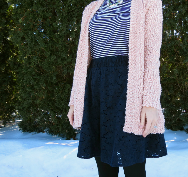 navy and pink, fringe ankle boots, pinterest inspired outfit